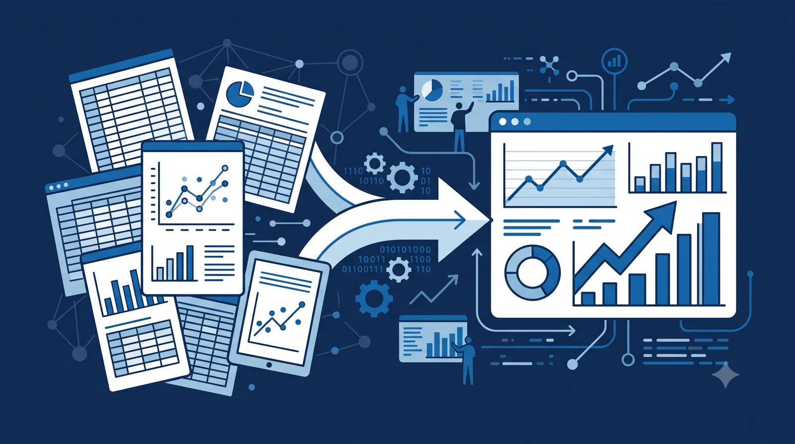 Từ Excel quản trị rời rạc đến dashboard Power BI có cấu trúc